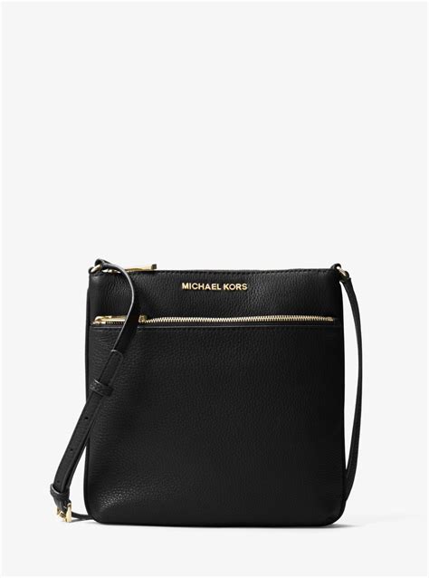 michael kors riley small pebbled satchel|Riley Small Pebbled Leather Messenger Bag .